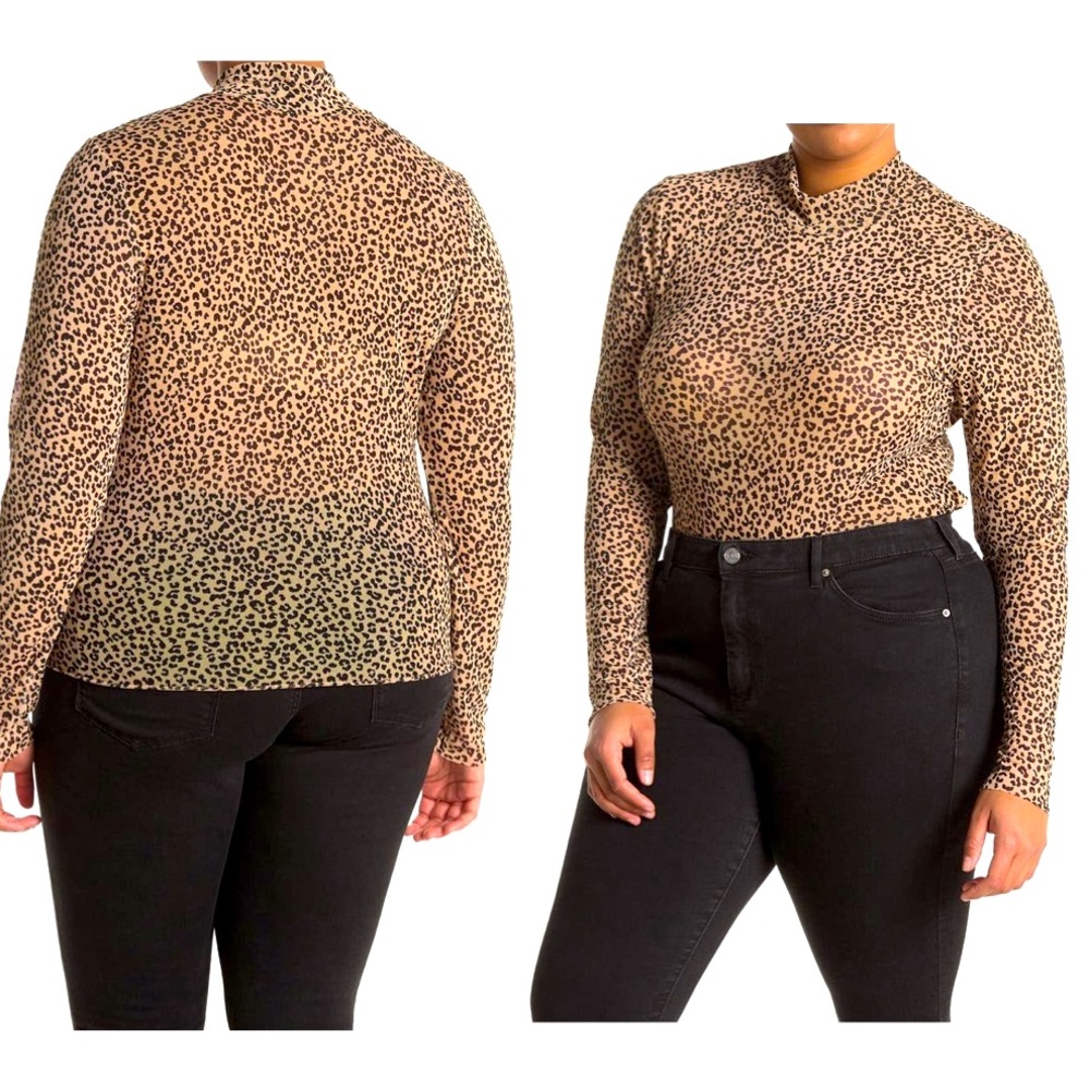 Mock Neck Long Sleeve Mesh Top
AFRM